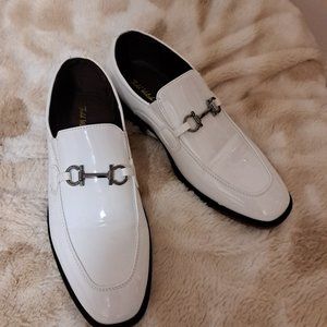 Todd Welsh Shoes Todd Welsh White Loafer Mens Shoe Size 55